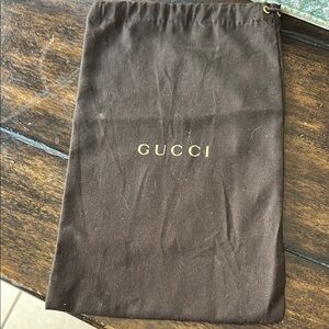 Gucci Brown Dust Bag
